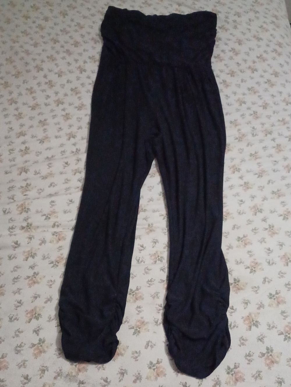 Derek Heart Black Strapless Ruched Jumpsuit Size XL